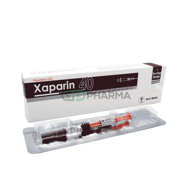 Xaparin Injection 4000 Anti-Xa IU/0.4 ml (Enoxaparin Sodium)