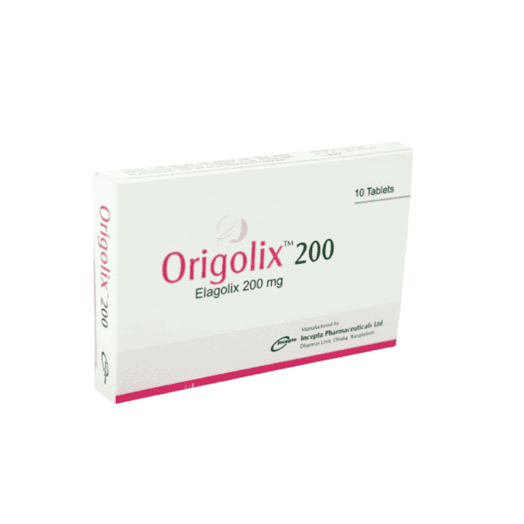 Origolix Tablet 200 mg (Elagolix Sodium)