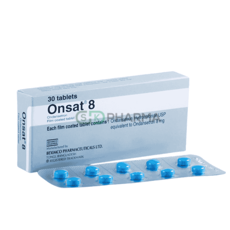 Onsat Tablet 8 mg (Ondansetron)