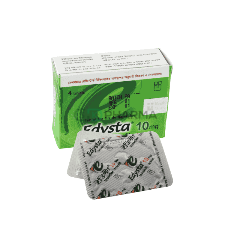 Edysta Tablet 10 mg (Tadalafil)