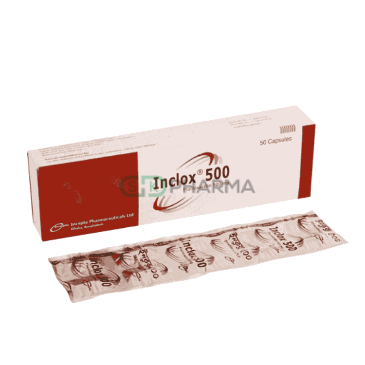 Inclox Capsule 500 mg (Flucloxacillin Sodium)