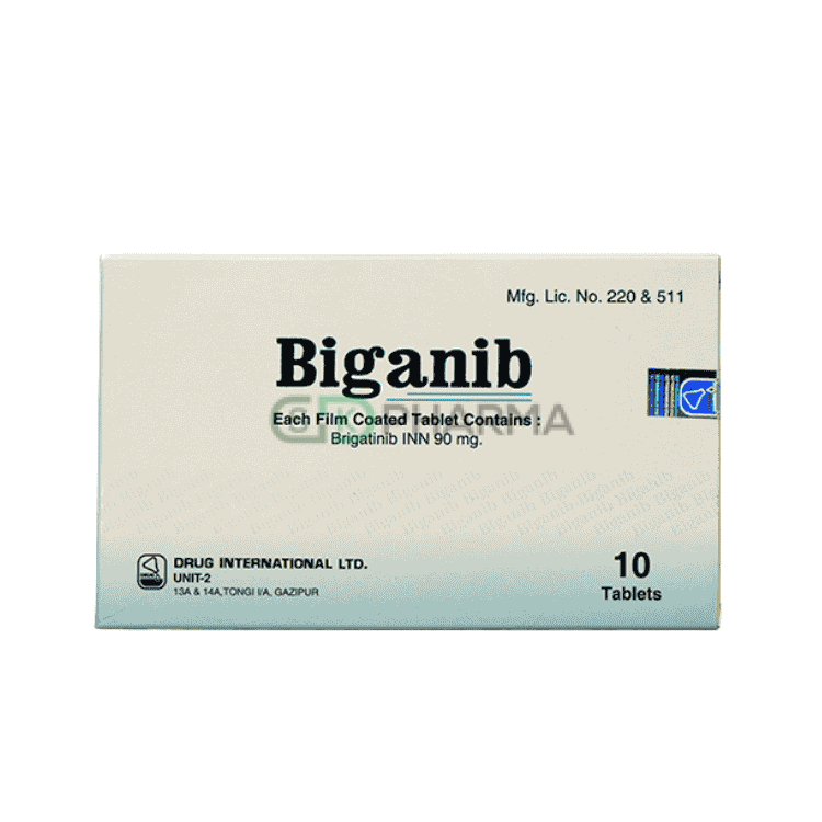 Biganib Tablet 90 mg (Brigatinib)
