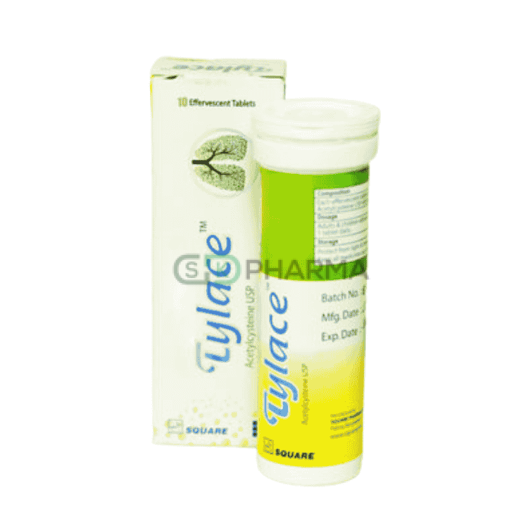 Tylace Tablet 600 mg (Acetylcysteine)