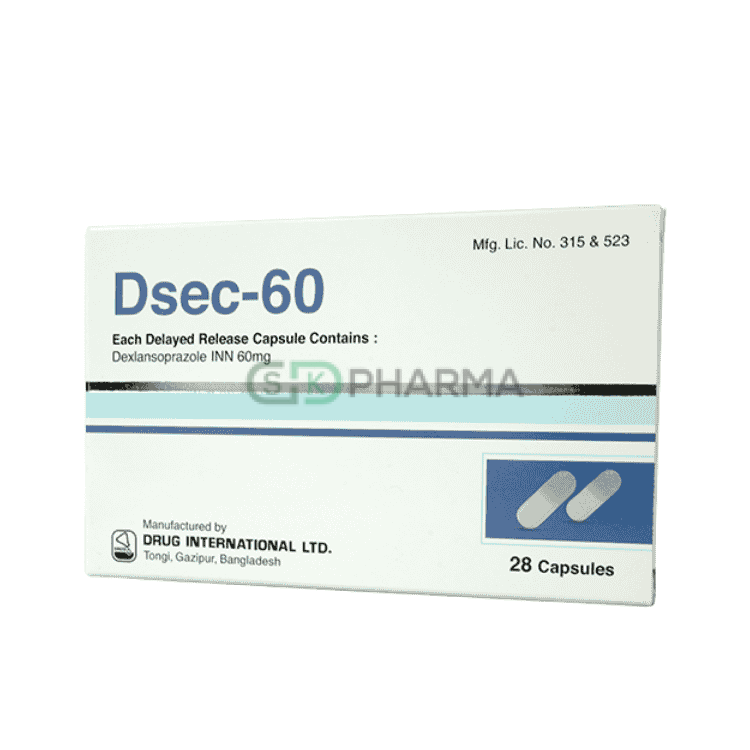 Dsec Capsule 60 mg (Dexlansoprazole)