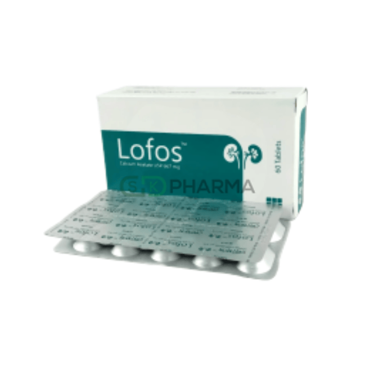 Lofos Tablet 667 mg (Calcium Acetate)
