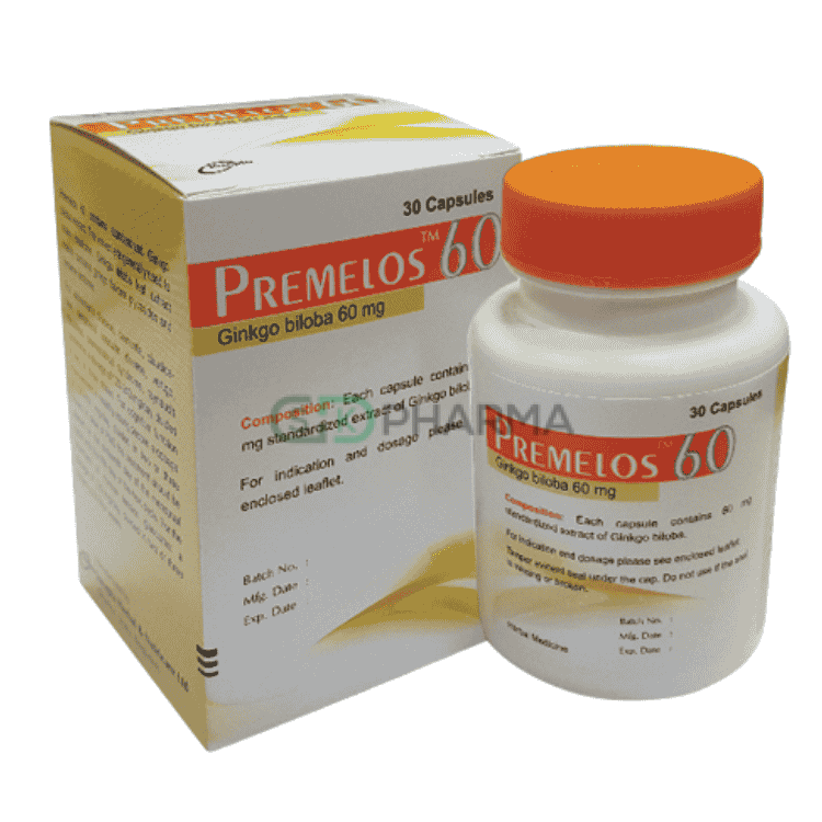 Premelos Capsule 60 mg (Ginkgo Biloba)