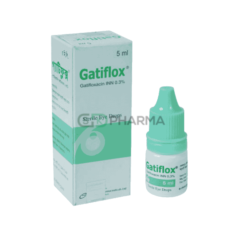 Gatiflox Eye Drop 0.30% (Gatifloxacin)
