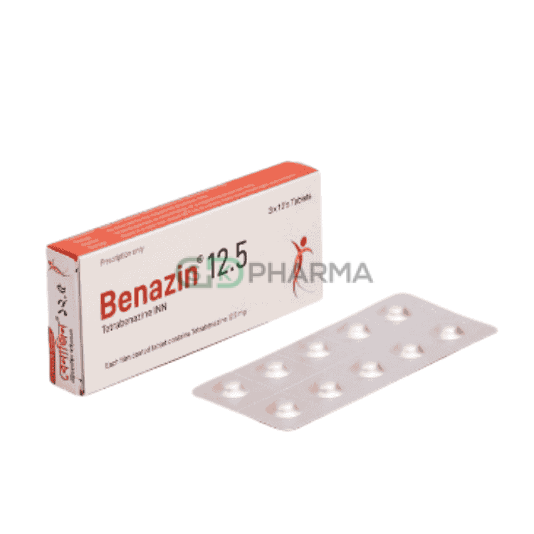 Benazin Tablet 12.5 mg (Tetrabenazine)
