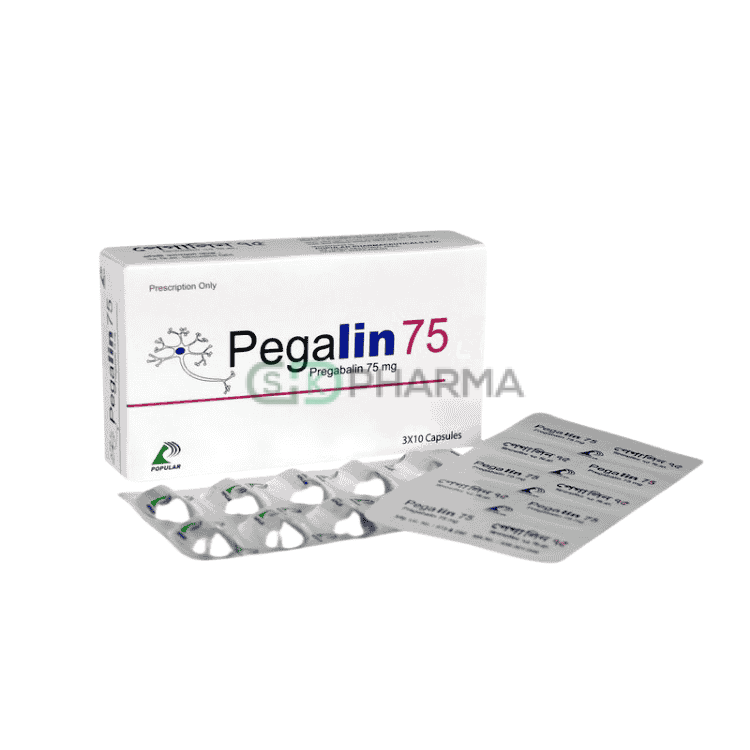 Pegalin Capsule 75 mg (Pregabalin)