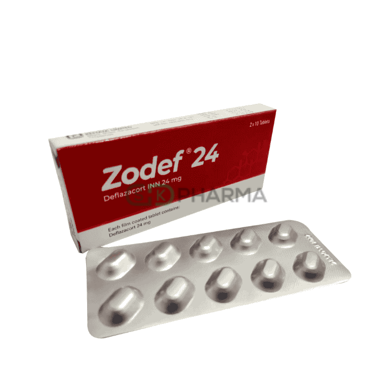 Zodef Tablet 24 mg (Deflazacort)