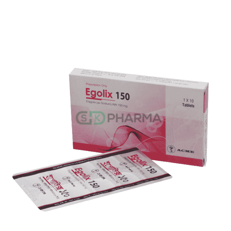 Egolix Tablet 150 mg (Elagolix Sodium)