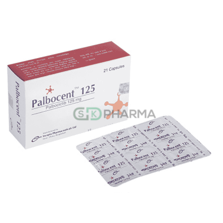 Palbocent Capsule 125 mg (Palbociclib)