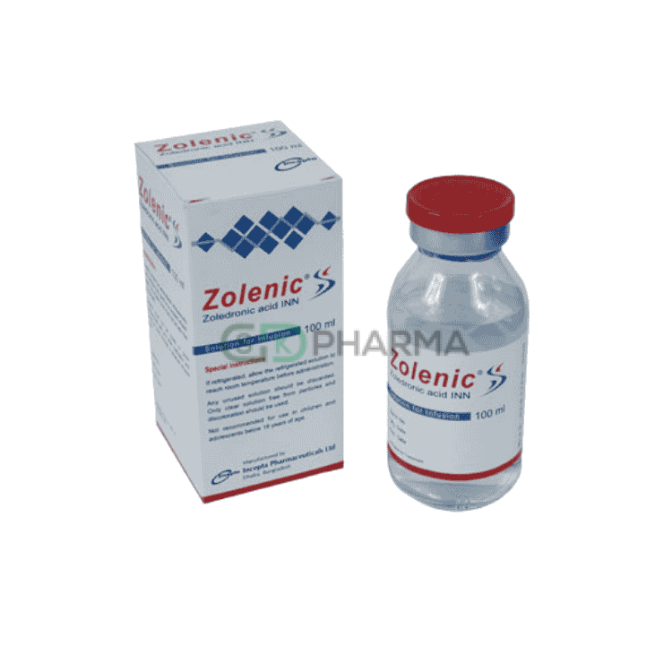 Zolenic Injection 5 mg/100 ml (Zoledronic Acid [For osteoporosis])