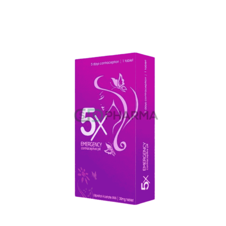 5X Tablet 30 mg (Ulipristal Acetate [For emergency contraception])