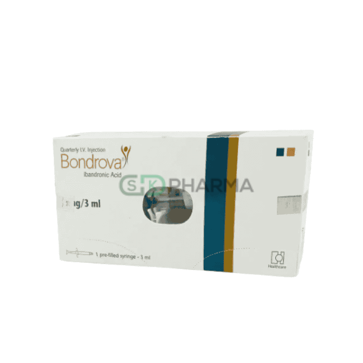 Bondrova Injection 3 mg/3 ml (Ibandronic Acid)