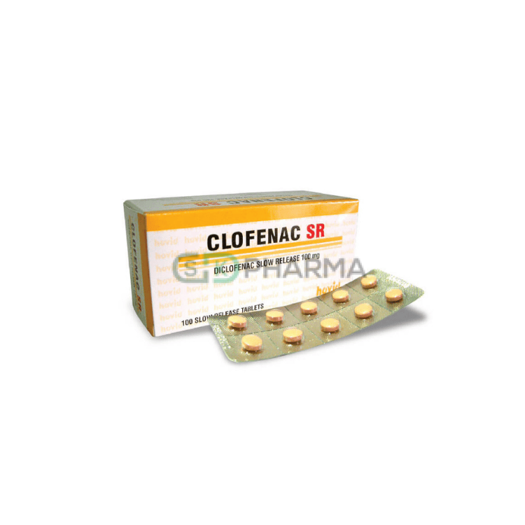 Clofenac SR Tablet 100 mg (Diclofenac Sodium)