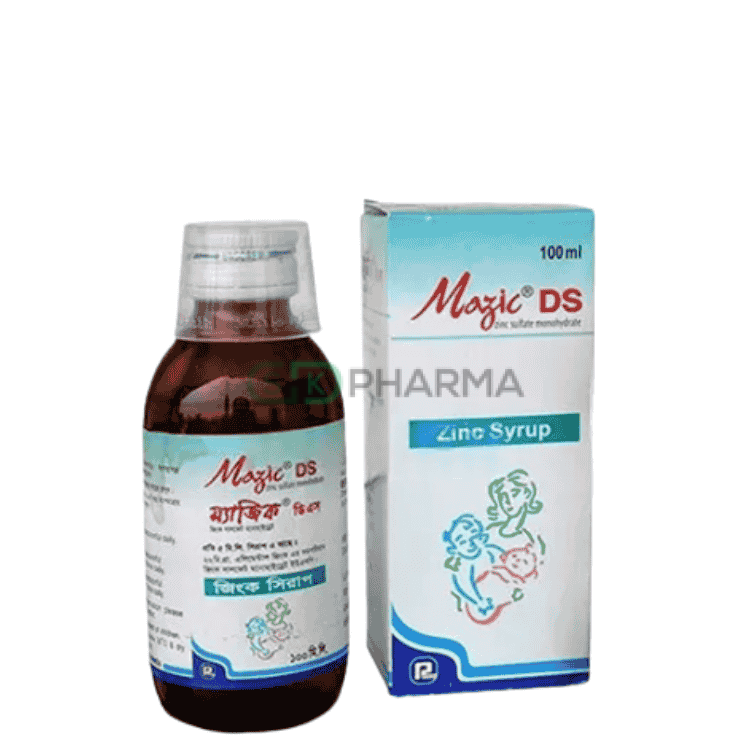 Mazic DS Syrup 20 mg/5 ml (Zinc Sulfate Monohydrate)