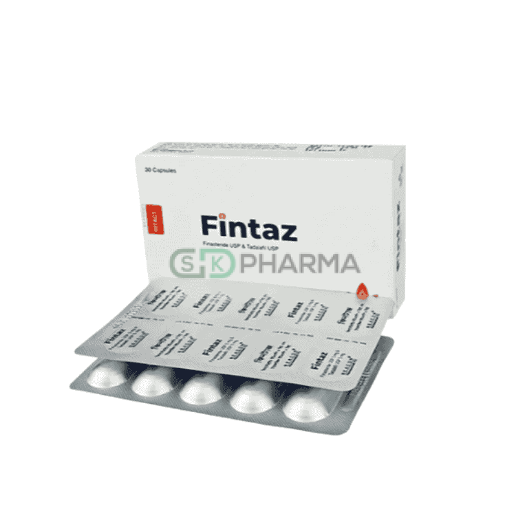 Fintaz Capsule 5 mg+5 mg (Finasteride + Tadalafil)