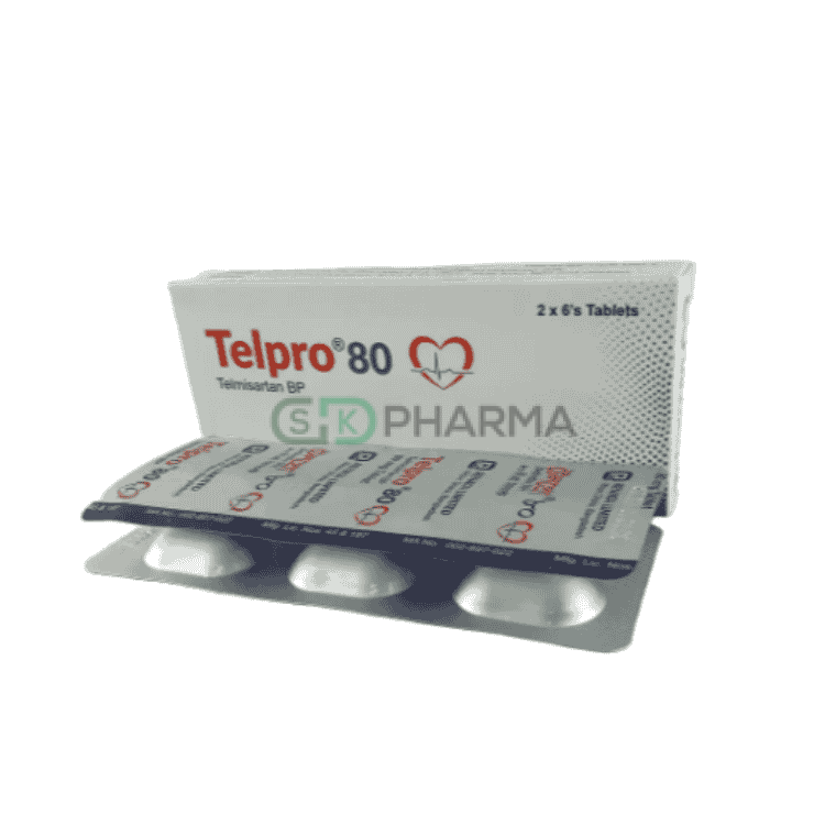 Telpro Tablet 80 mg (Telmisartan)
