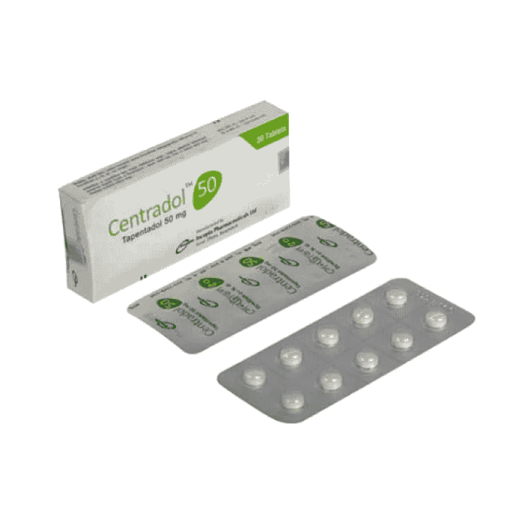 Centradol Tablet 50 mg (Tapentadol Hydrochloride)