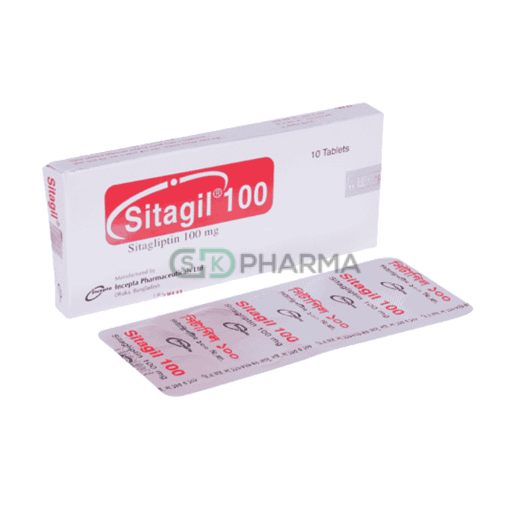 Sitagil Tablet 100 mg (Sitagliptin)