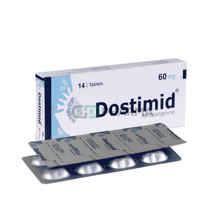 Dostimid Tablet 60 mg (Pyridostigmine Bromide)