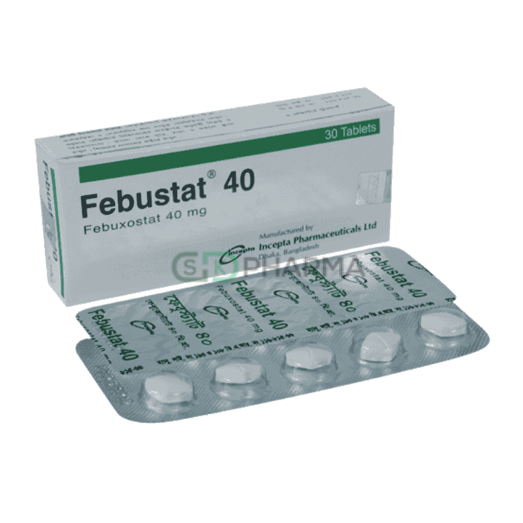 Febustat Tablet 40 mg (Febuxostat)