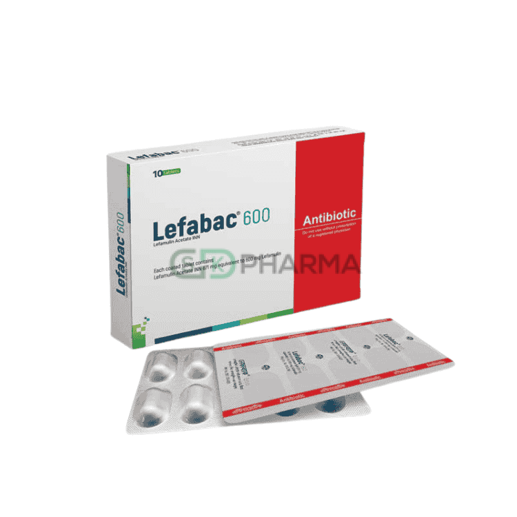 Lefabac Tablet 600 mg (Lefamulin Acetate)