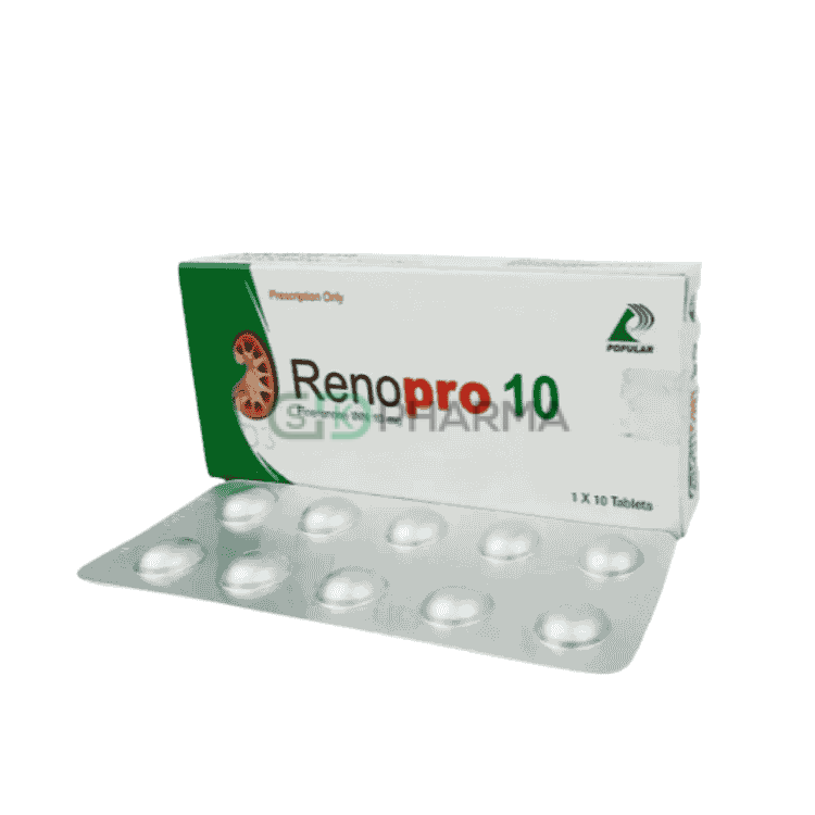 Renopro Tablet 10 mg (Finerenone)