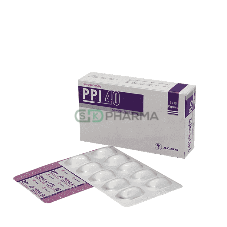 PPI Capsule 40 mg (Omeprazole)