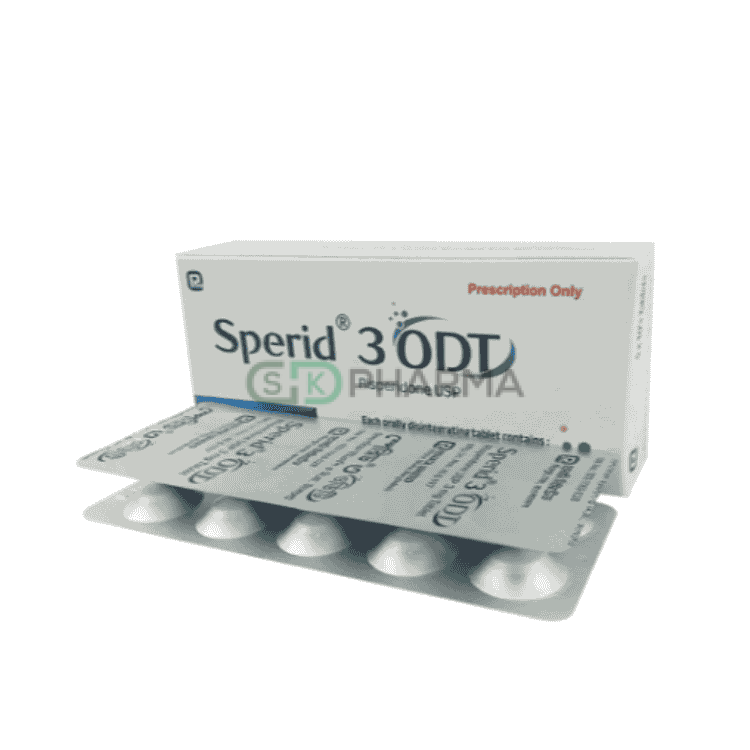 Sperid ODT Tablet 3 mg (Risperidone)