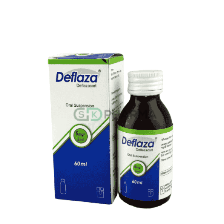 Deflaza Suspension 6 mg/5 ml (Deflazacort)