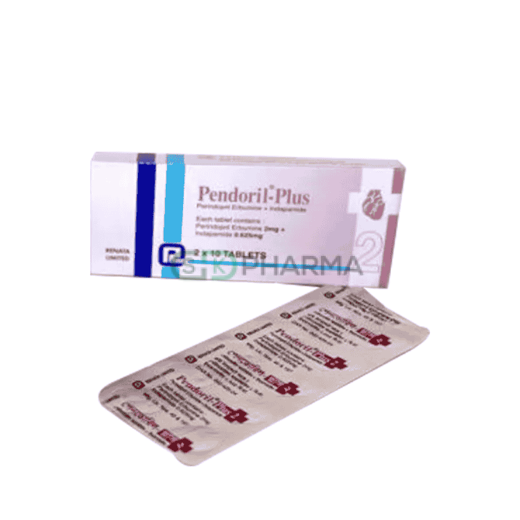 Pendoril Plus Tablet 2 mg+0.625 mg (Perindopril + Indapamide)