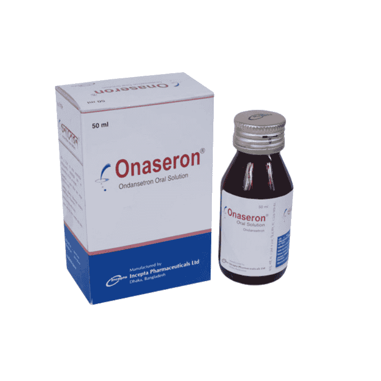 Onaseron Oral Solution 4 mg/5 ml (Ondansetron)