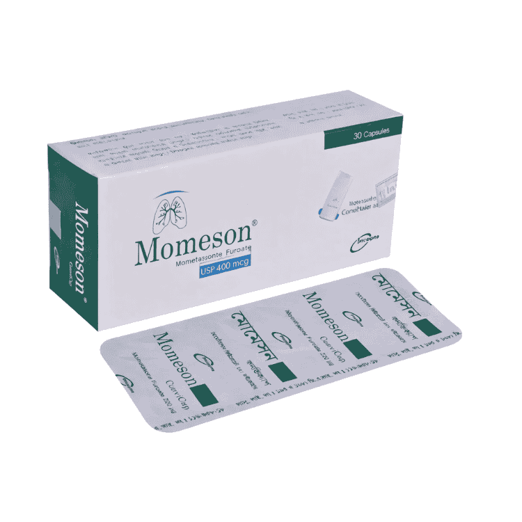 Momeson Inhalation Capsule 220 mcg (Mometasone Furoate (Inhalation Capsule))