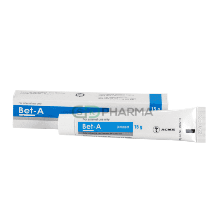 Bet-A Ointment 0.10% (Betamethasone Valerate)