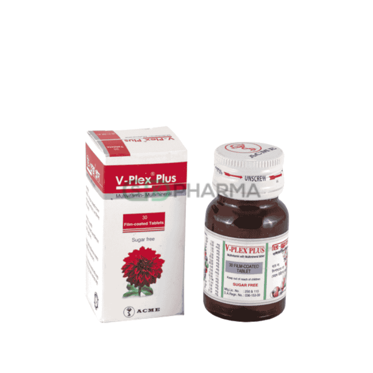V-Plex Plus Tablet (Multivitamin & Multimineral)