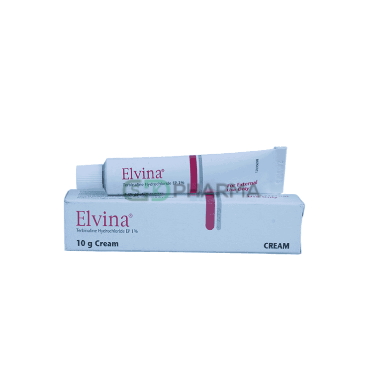Elvina Cream 1% (Terbinafine Hydrochloride)