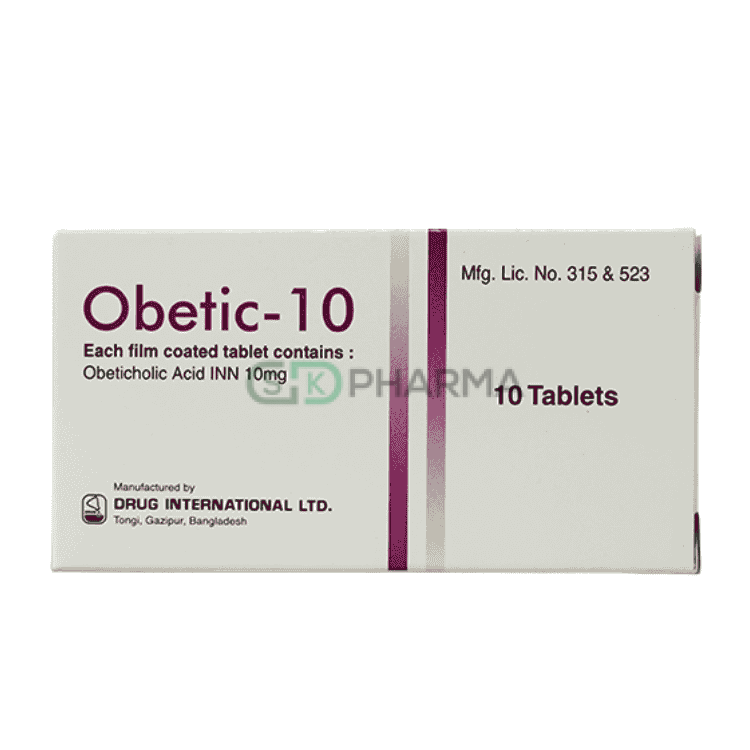 Obetic Tablet 10 mg (Obeticholic Acid)
