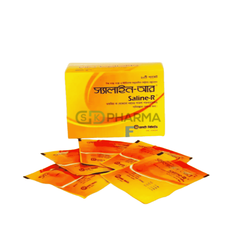 Saline-R Powder 10.25 gm (Oral rehydration salt [glucose based])