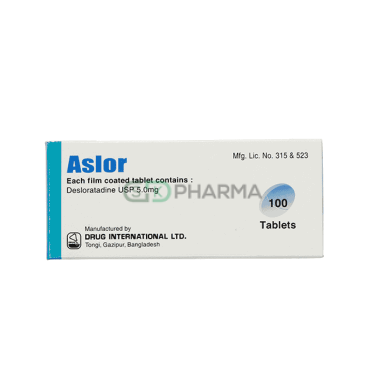 Aslor Tablet 5 mg (Desloratadine)