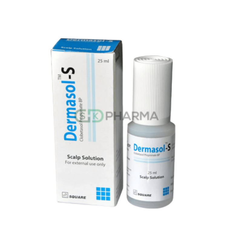 Dermasol-S Scalp Solution 0.05% (Clobetasol Propionate)