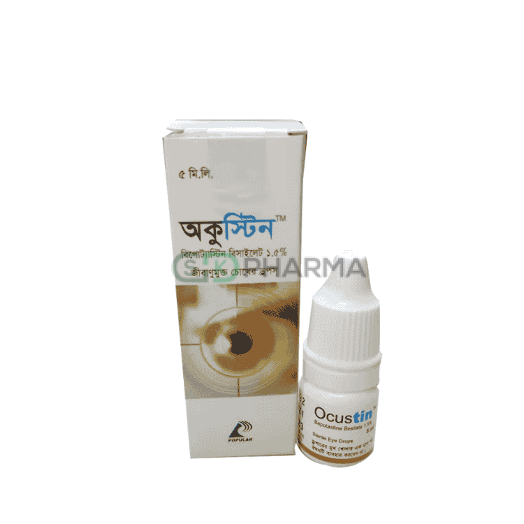 Ocustin Eye Drop 1.50% (Bepotastine Besilate)