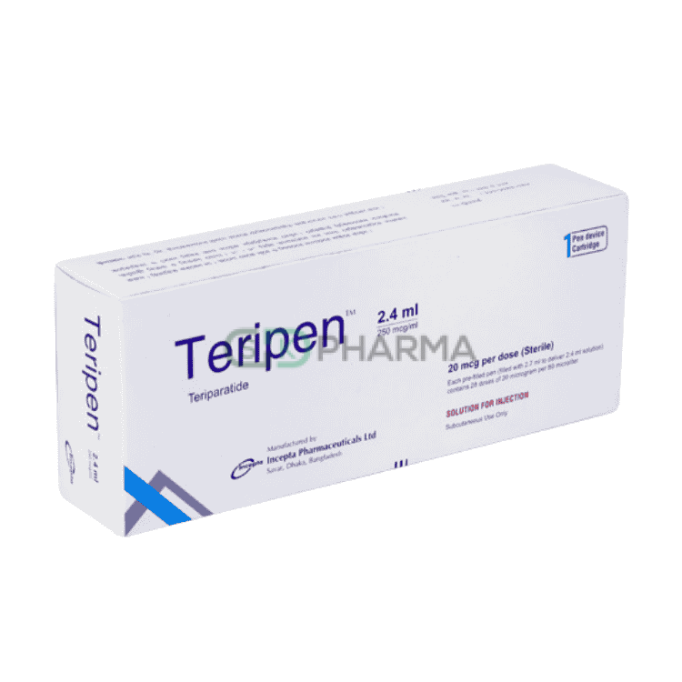 Teripen Injection 20 mcg/80 mcl (Teriparatide)