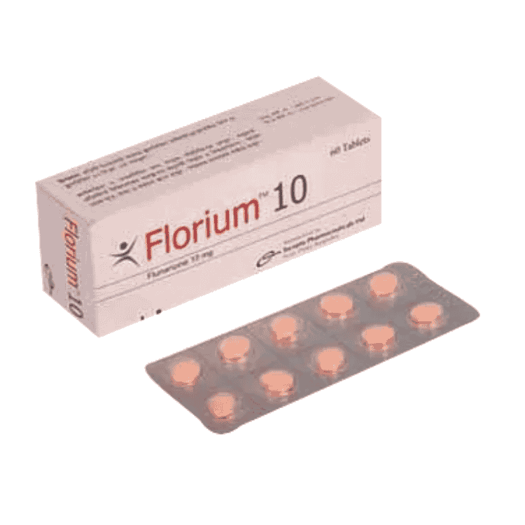 Florium Tablet 10 mg (Flunarizine)
