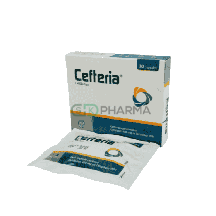 Cefteria Capsule 400 mg (Ceftibuten Dihydrate)