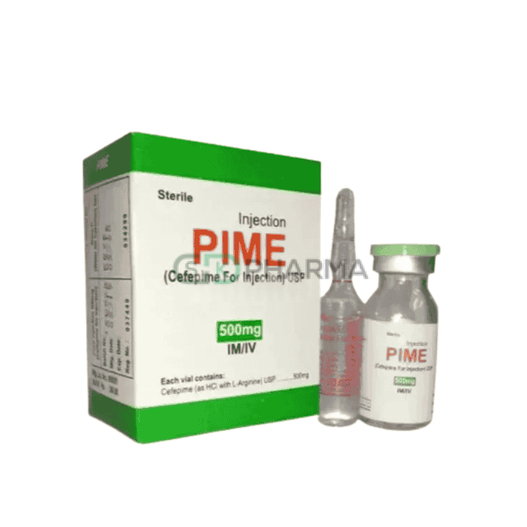 Pime-4 Injection 500 mg/vial (Cefepime Hydrochloride)