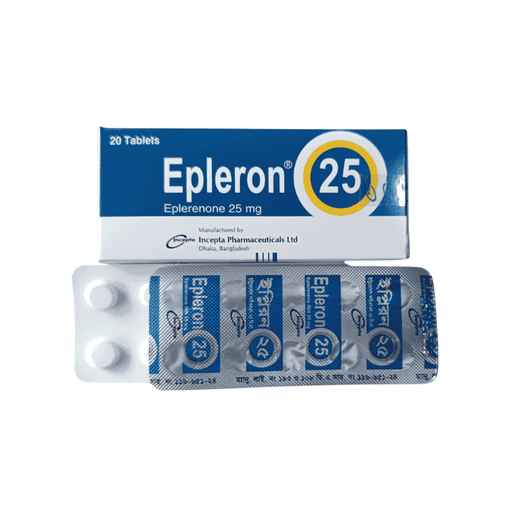 Epleron Tablet 25 mg (Eplerenone)