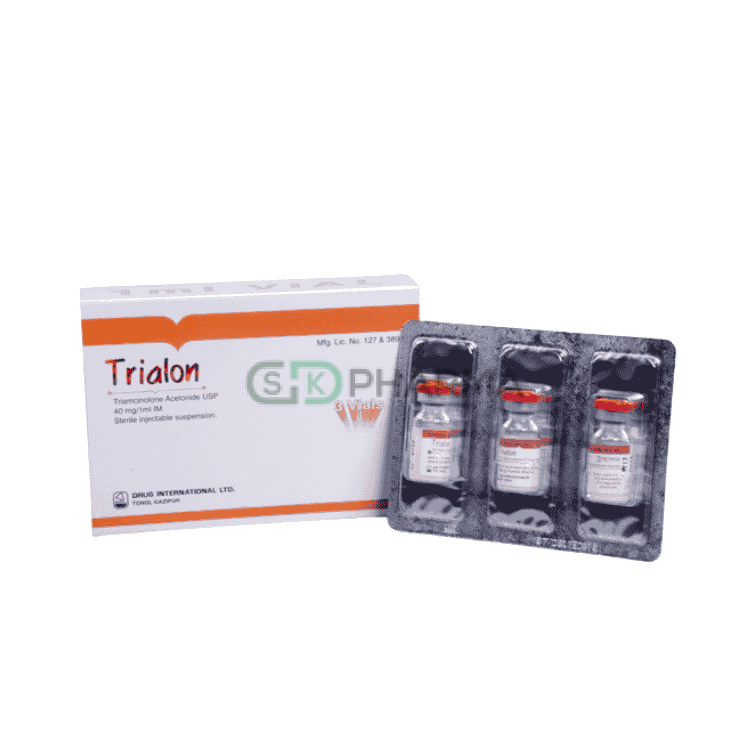 Trialon Injection 40 mg/ml (Triamcinolone Acetonide (Injection))