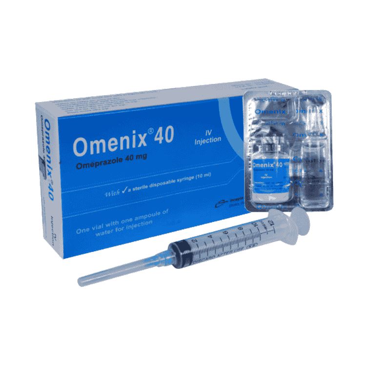 Omenix Injection 40 mg/vial (Omeprazole)